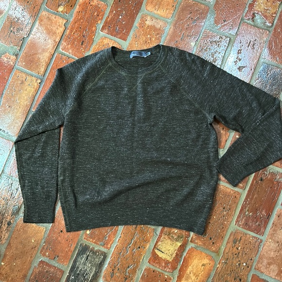 Vince Wool and linen blend crew neck sweater szL - Picture 3 of 11